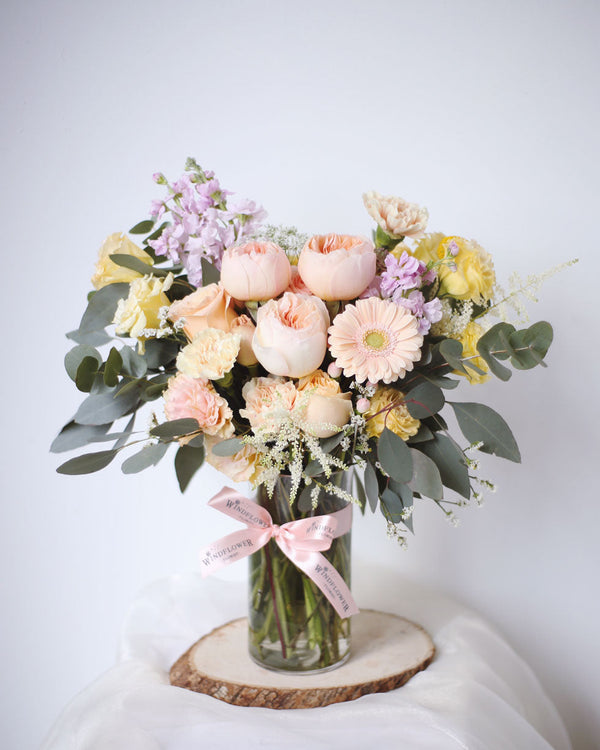 “5 Million” Rose Juliet Vase Windflower Florist