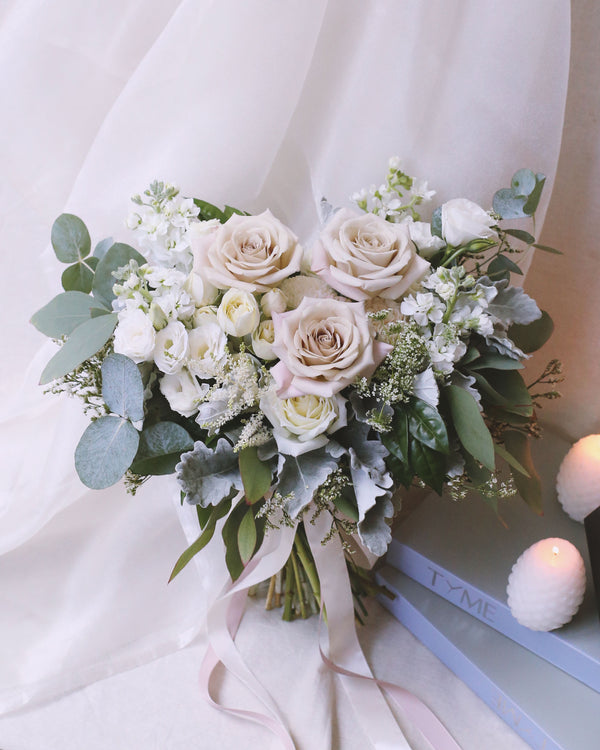 J'adore Bridal Bouquet - Frontal | Free Same-Day Flower Delivery Singapore
