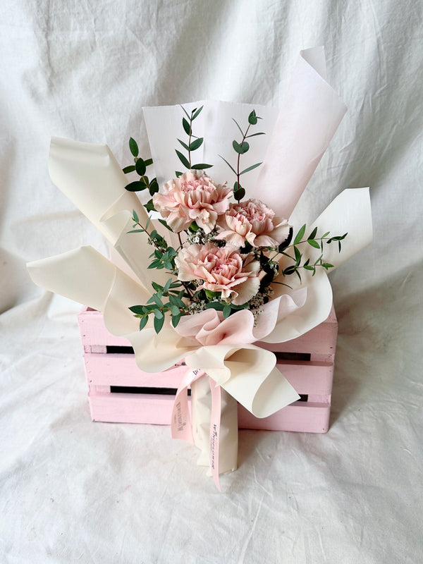 Carnations In Caramel Windflower Florist