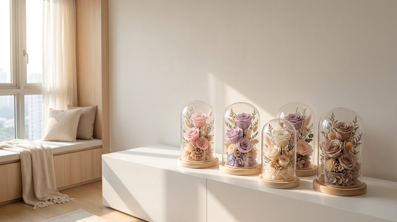 Preserved flowers arrangement Singapore