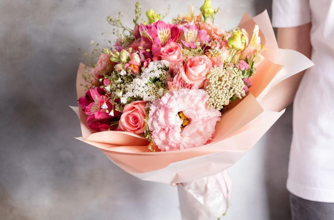 Apology flowers bouquet