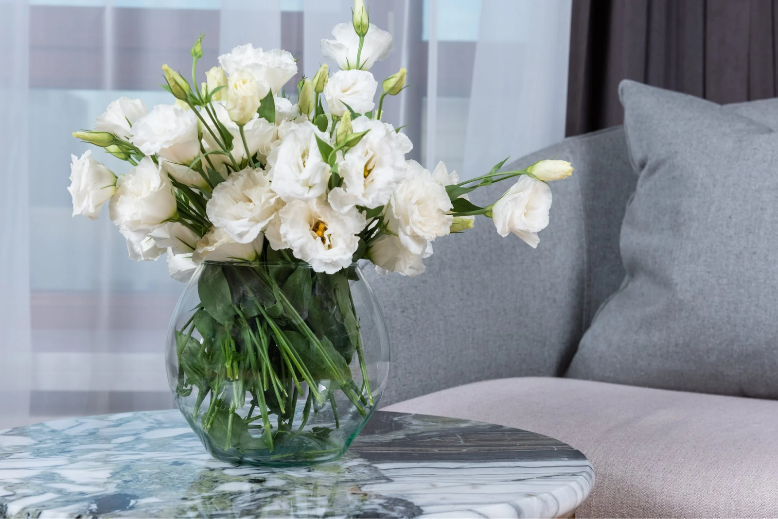 Flowers on the vase