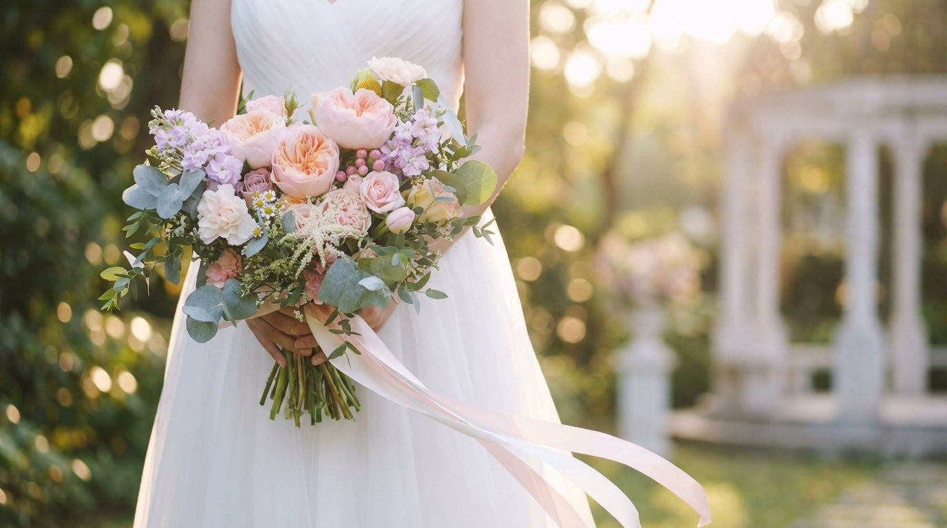 Wedding flowers and bridal bouquet Singapore