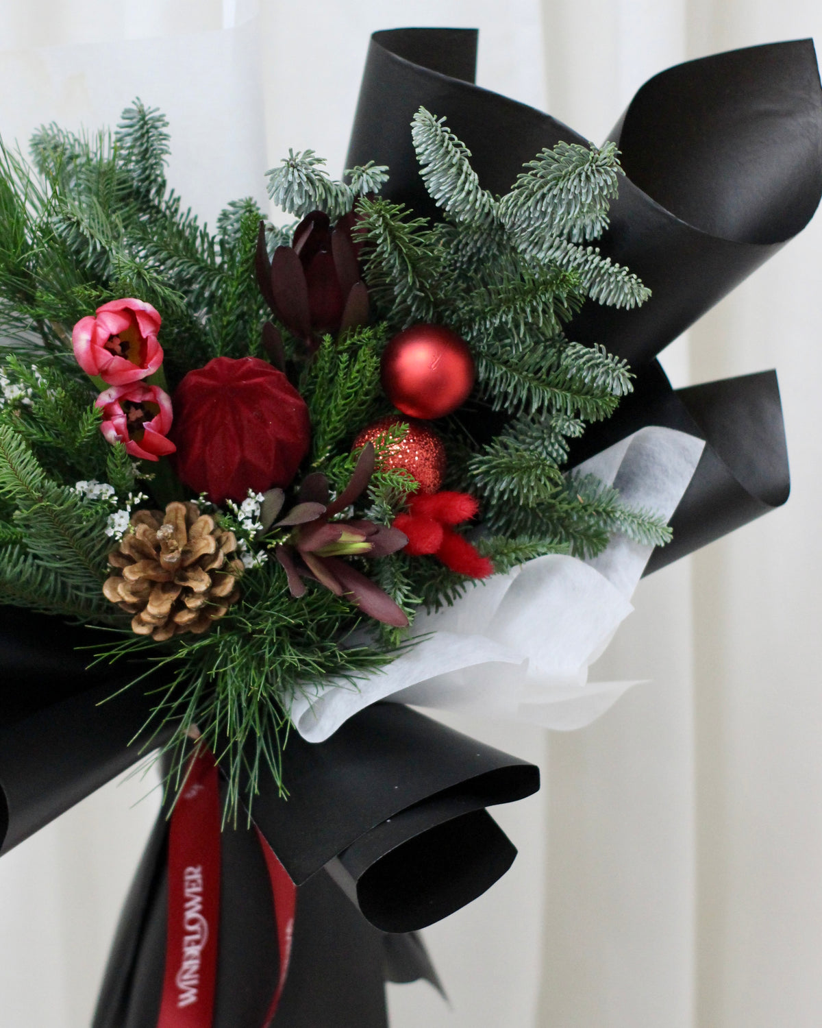 Holly Sparkle Bouquet