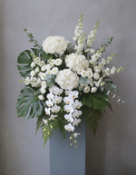 Cloudsong condolence flower stand Singapore