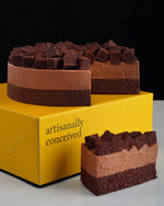 Cat & The Fiddle- Devil's Chocolate Cheesecake - Gift Add-On | Windflower Florist Singapore
