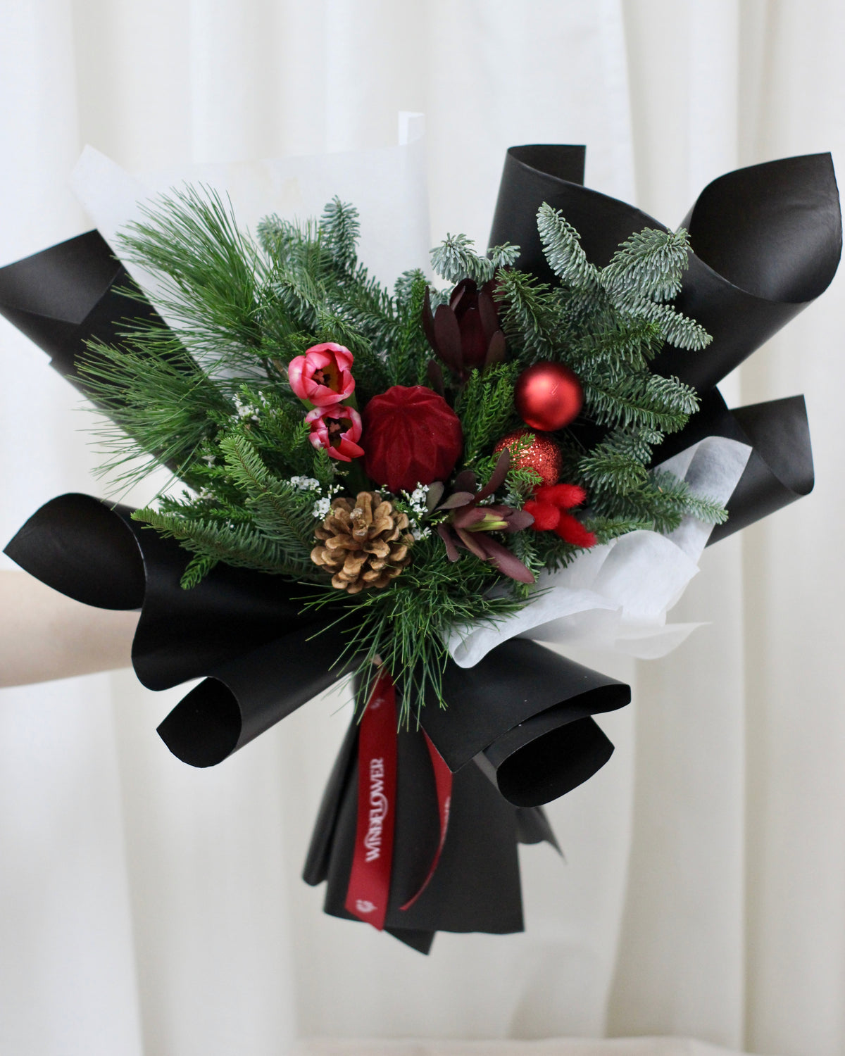 Holly Sparkle Bouquet