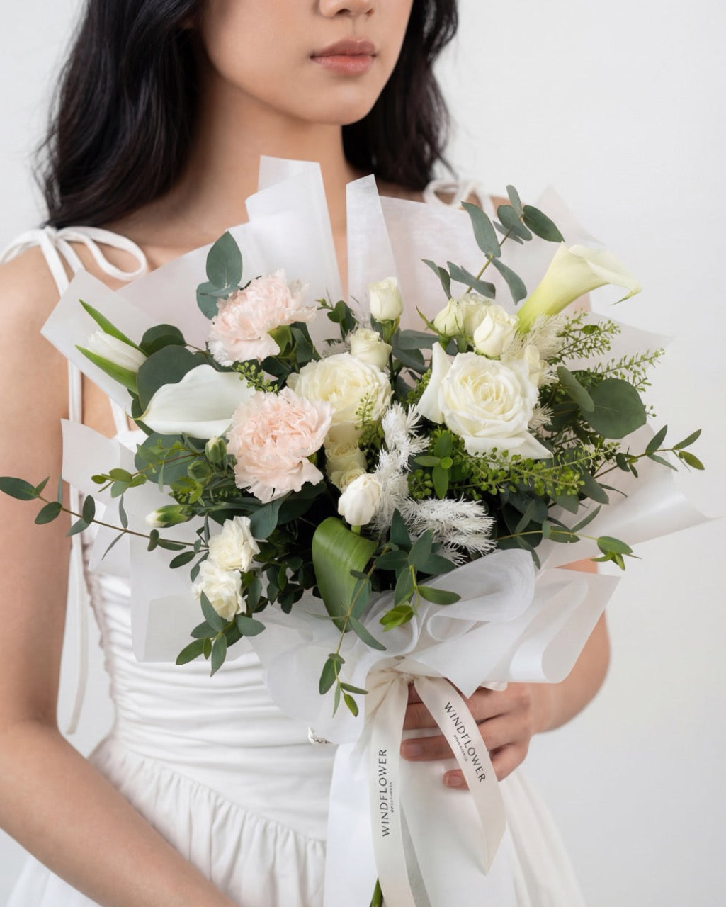 Infinity Love In White