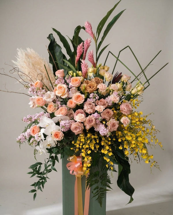 Jubilee opening ceremony flower stand, Singapore same-day delivery