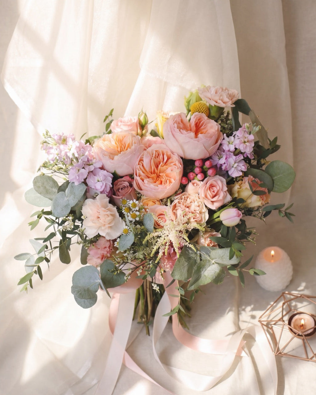"5 Million" Rose Juliet Bridal Bouquet - Frontal