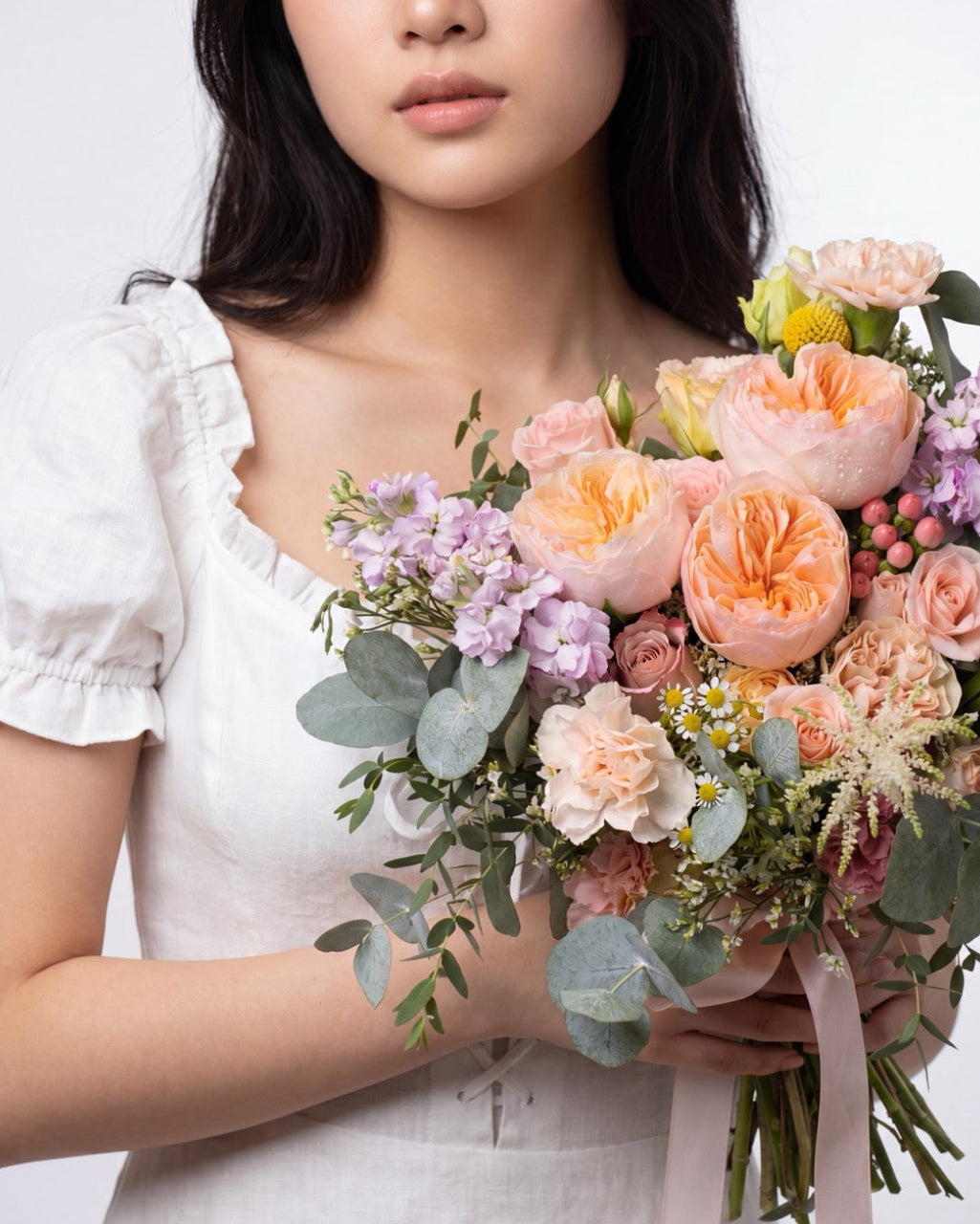 "5 Million" Rose Juliet Bridal Bouquet - Frontal