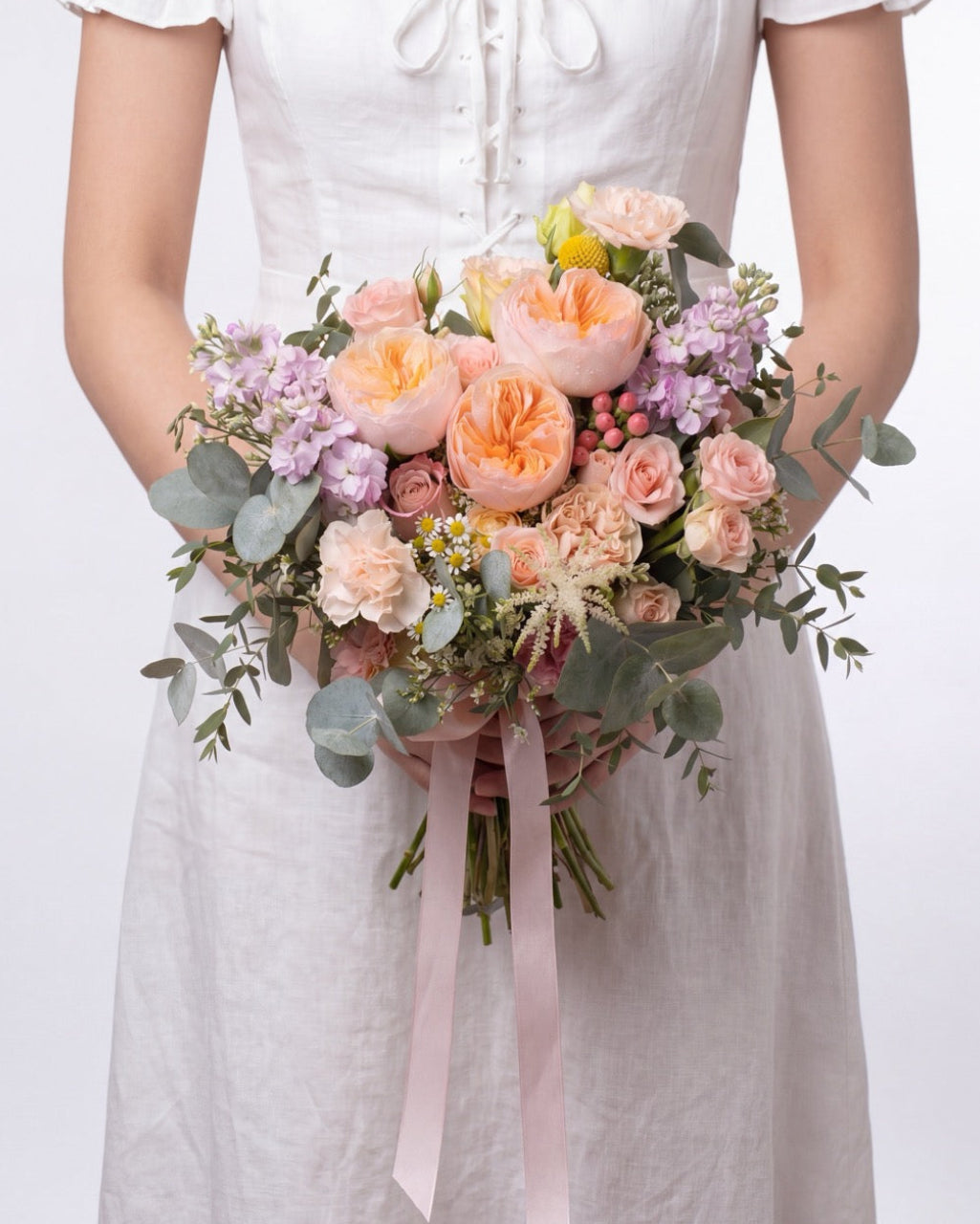 "5 Million" Rose Juliet Bridal Bouquet - Frontal