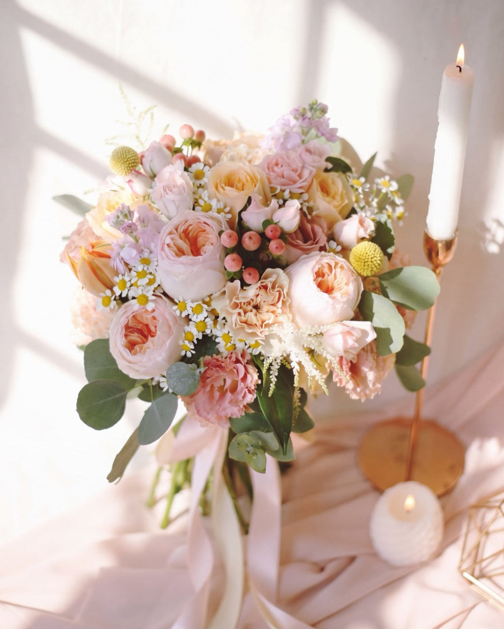 "5 Million" Rose Juliet Bridal Bouquet - Rounded