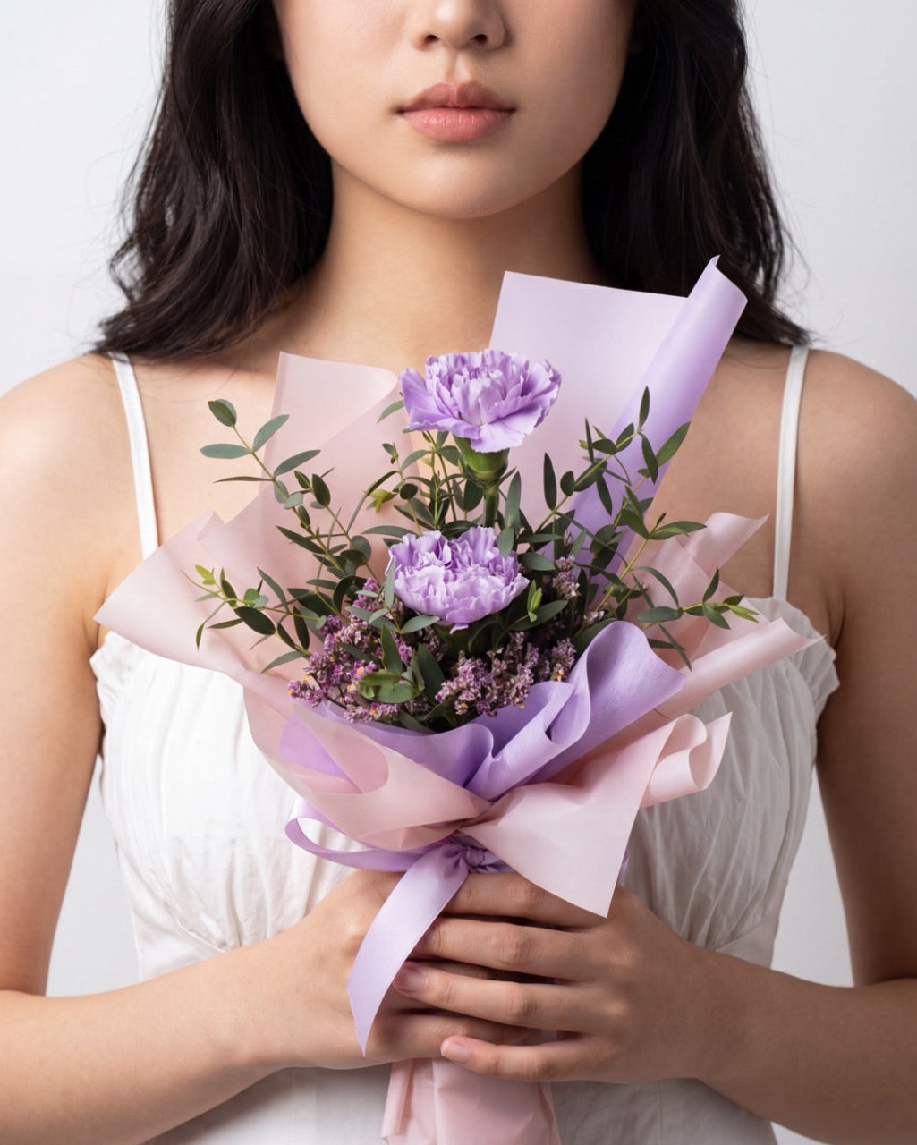 Carnations In Lilac