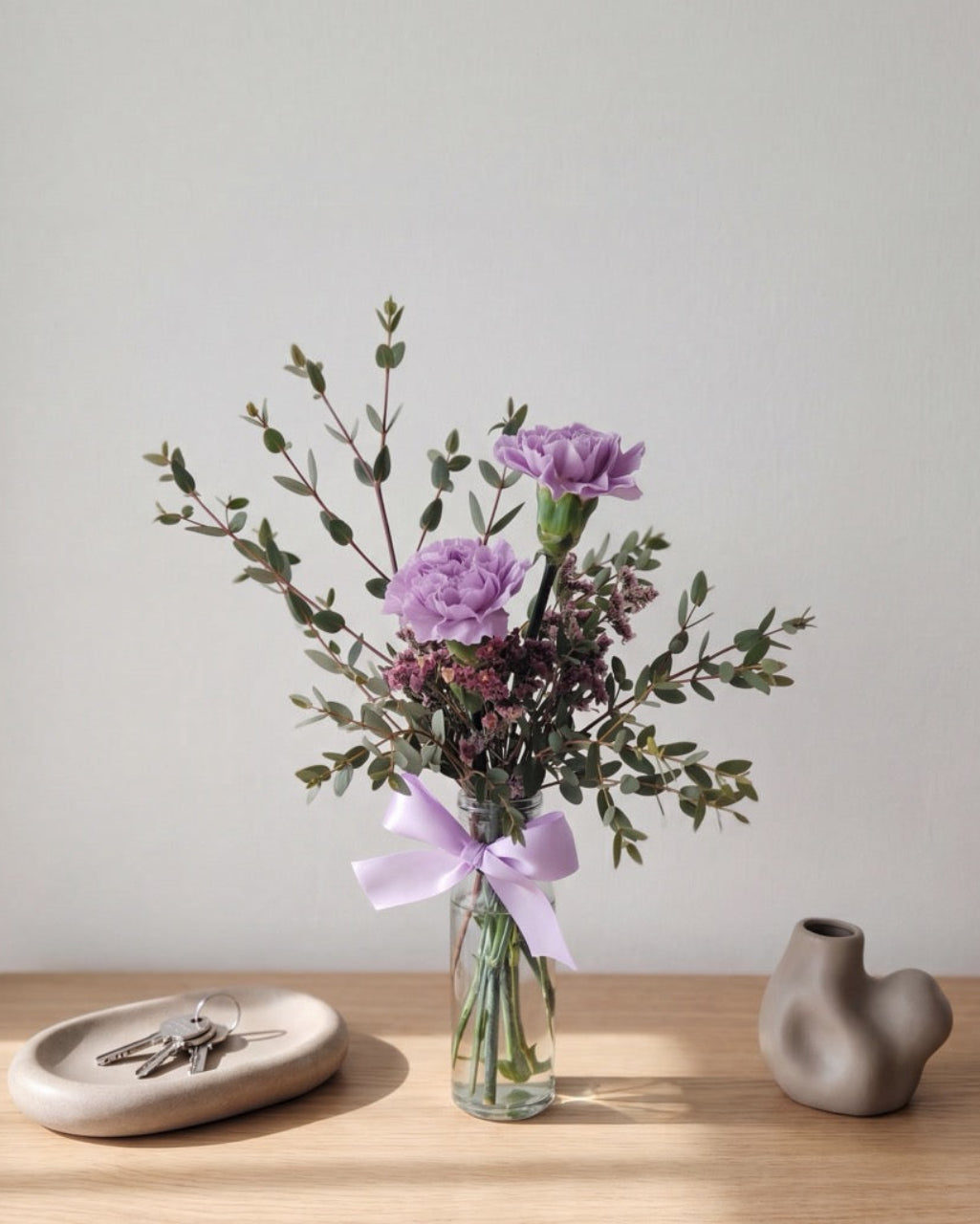 Carnations In Lilac