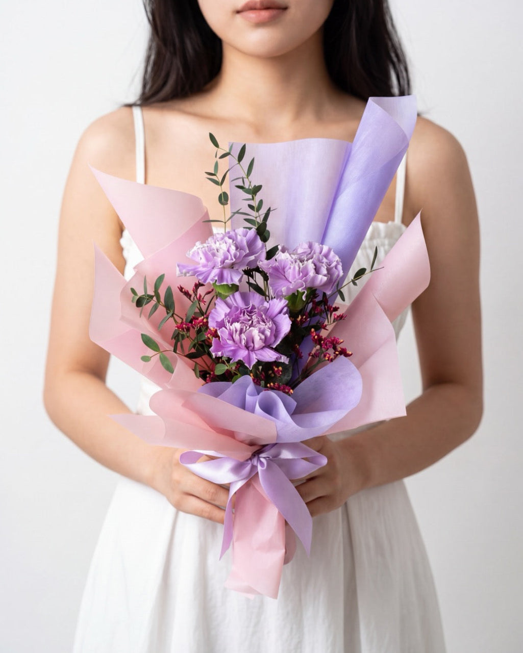 Carnations In Lilac