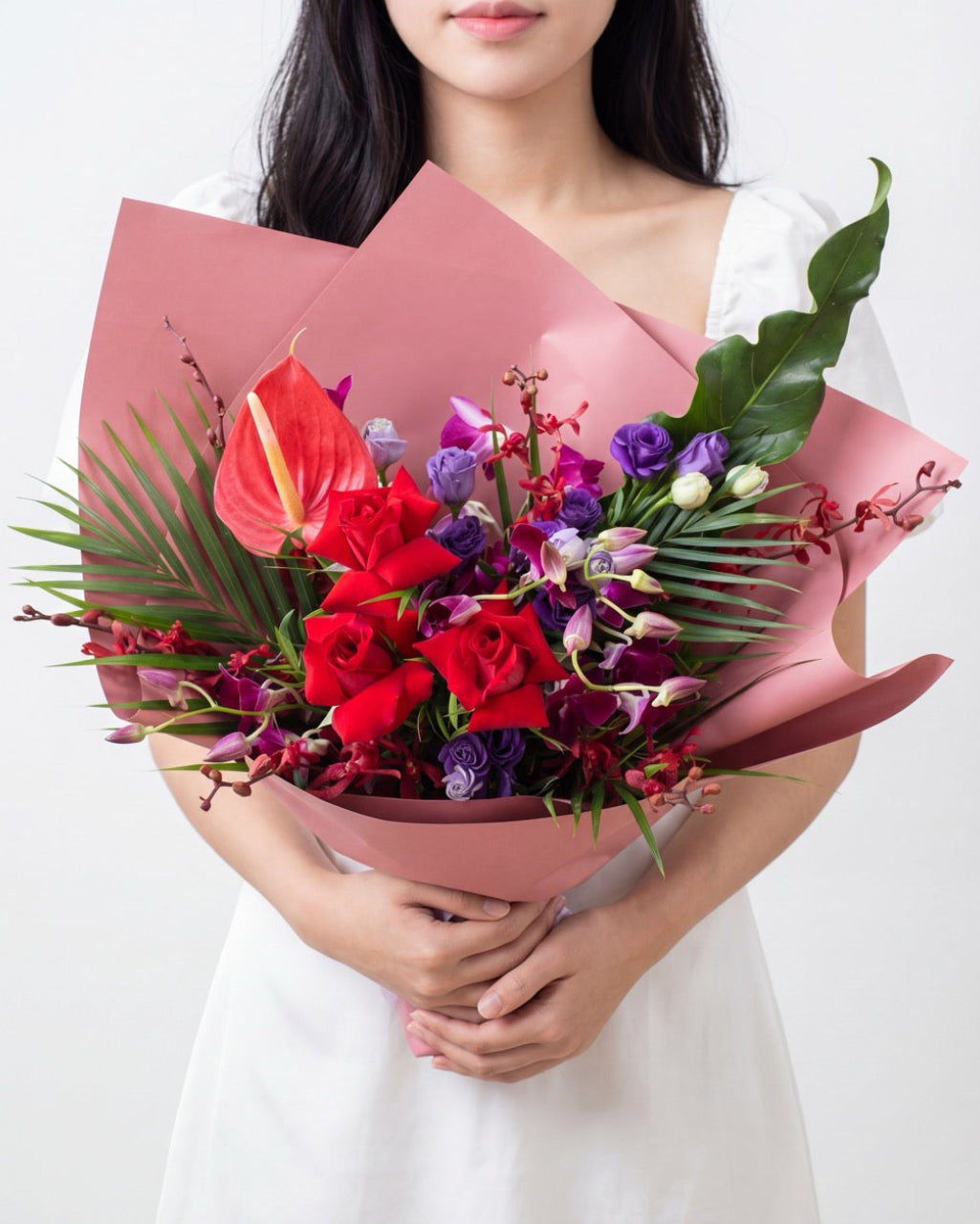 Midnight Orchid Bloom