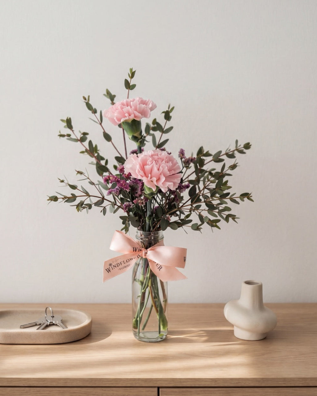 Carnations In Pink