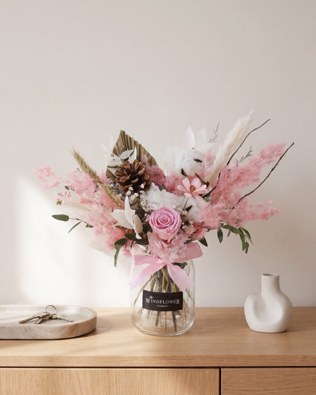 Everlasting Jar In Pink