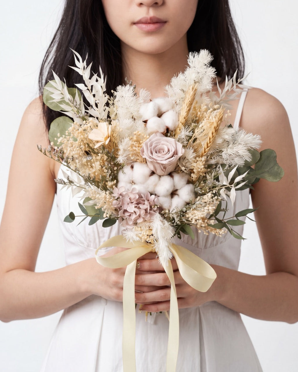 Eternal Khaki Bridal Bouquet- Frontal