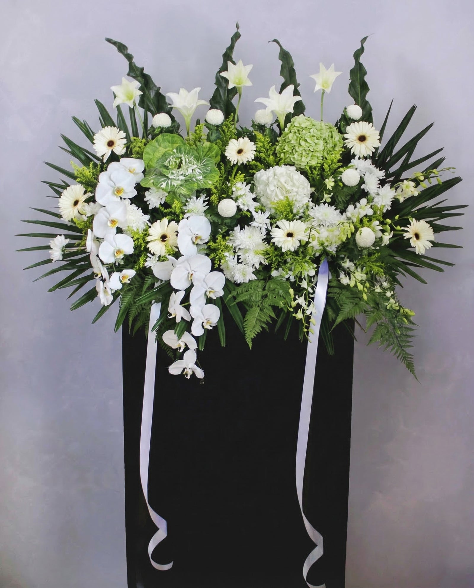 Restful Elegance Flower Arrangement | Free Same-Day Flower Delivery 