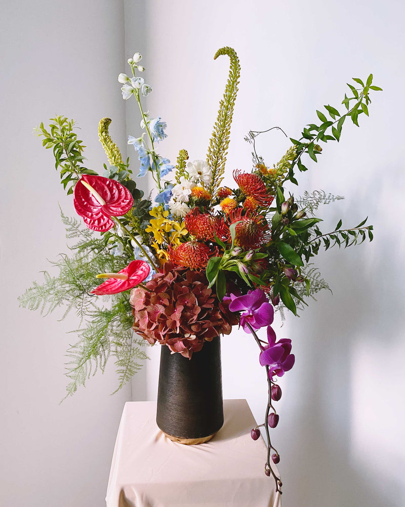 Corporate media kit and VIP gifting florals