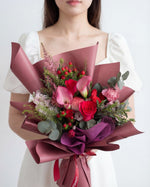 Berrybloom Hand Bouquet | Free Same-Day Flower Delivery Singapore