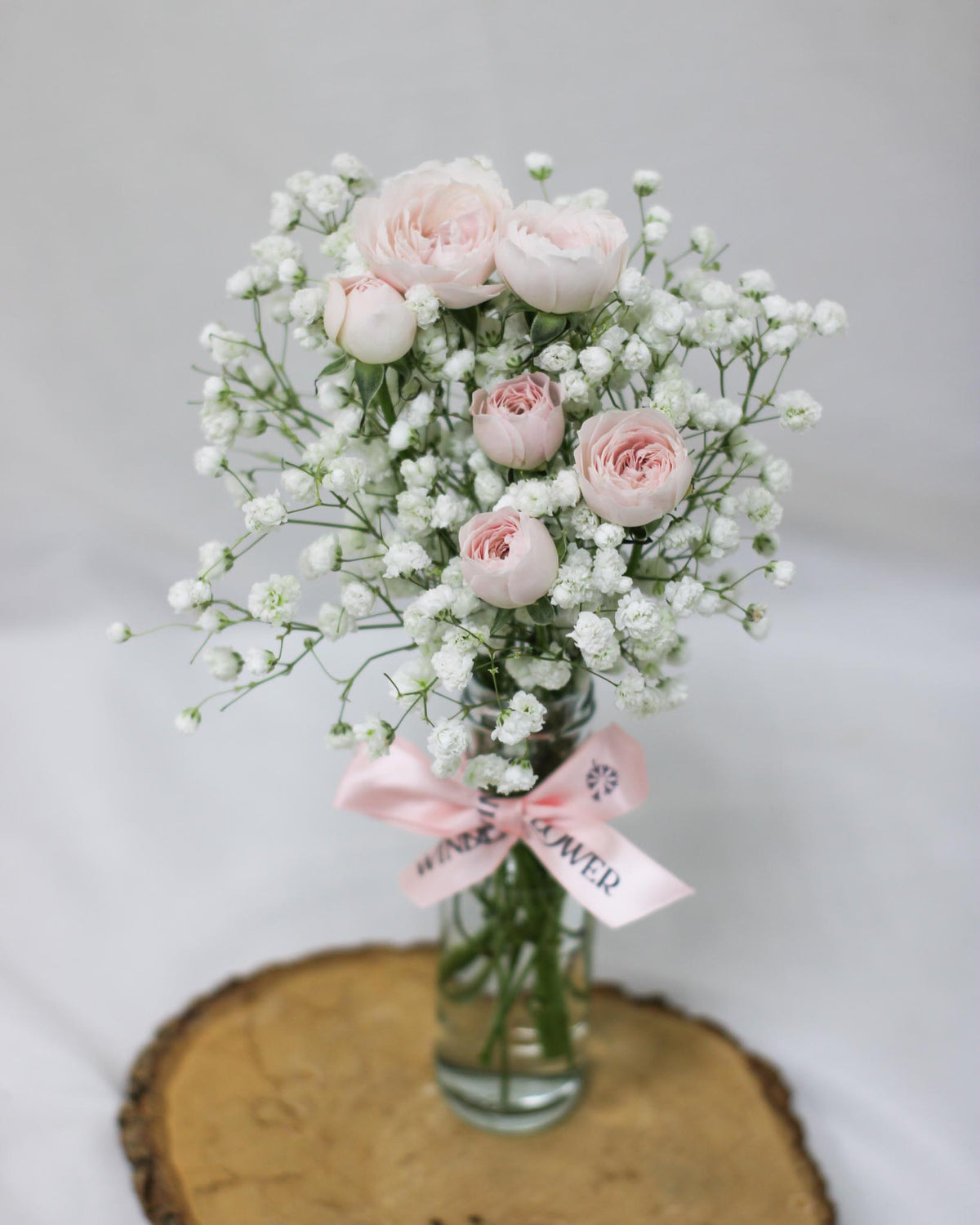 Give a Bunch - Pink Hand Bouquet - View 4 | Windflower Florist