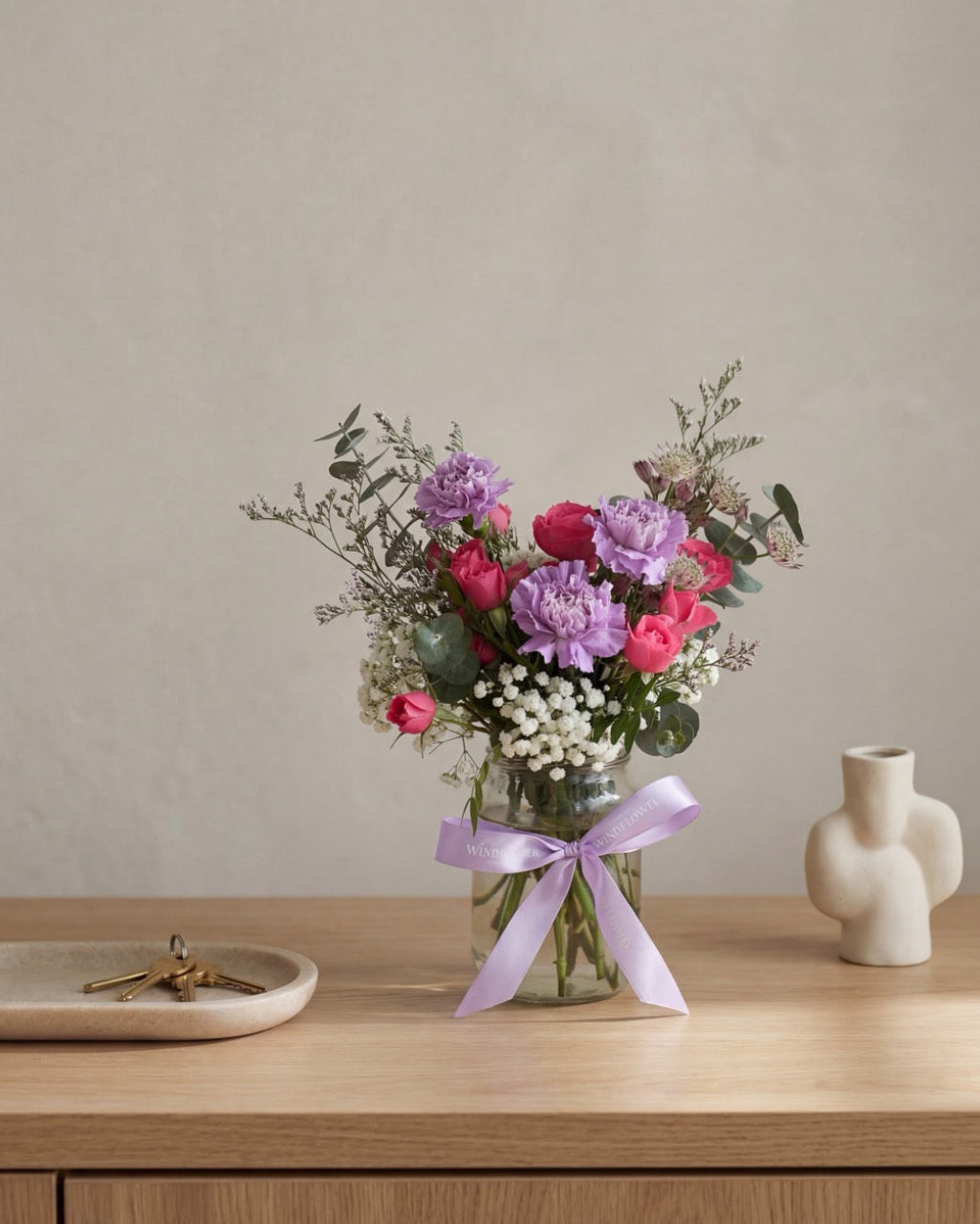 Mystic Soul Flower Vase Arrangement | Free Same-Day Flower Delivery Singapore
