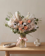 Sage Cherub Hand Bouquet by Windflower Florist Singapore