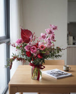 Sayang Merah Hand Bouquet by Windflower Florist Singapore