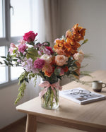 Sayang Oren Hand Bouquet by Windflower Florist Singapore