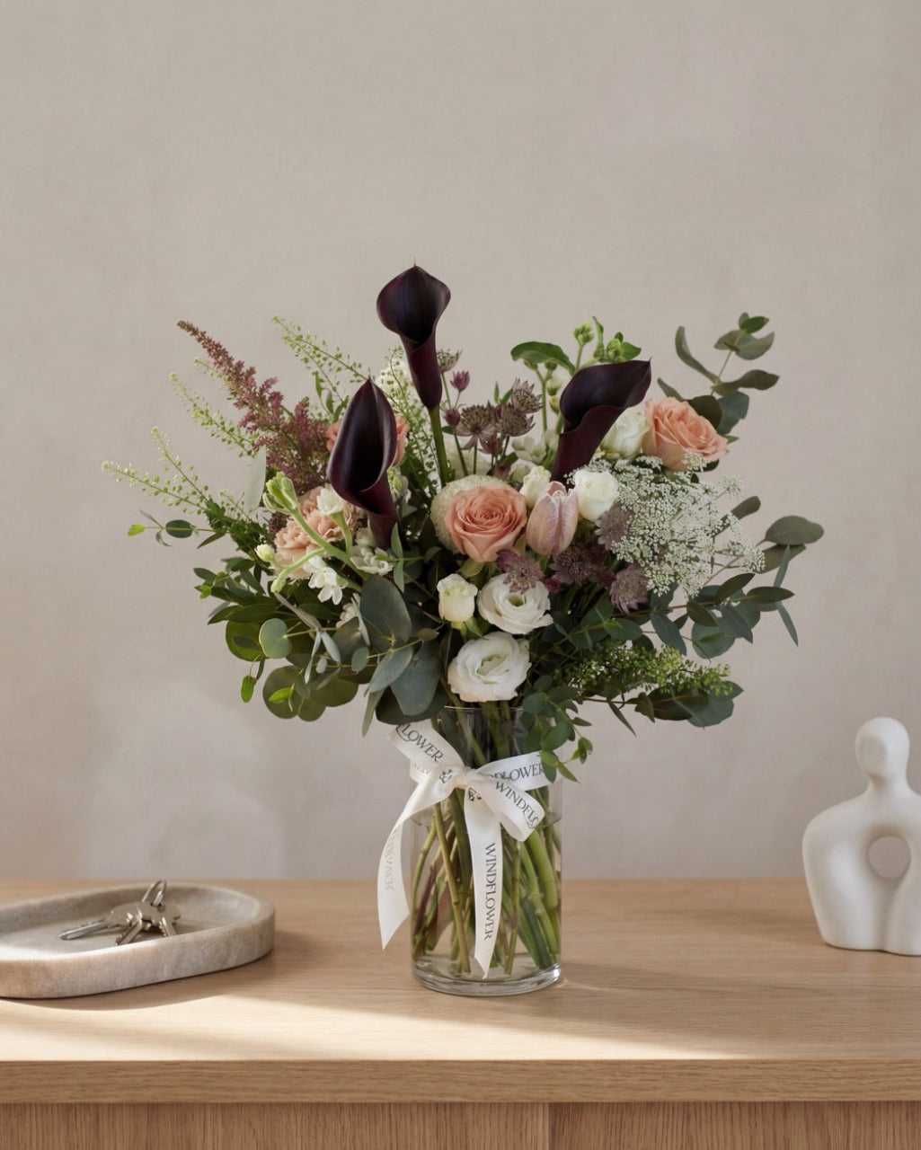 Tulle Hand Bouquet by Windflower Florist Singapore