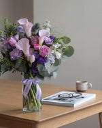 Ultraviolet Royalty Hand Bouquet - View 3 | Windflower Florist