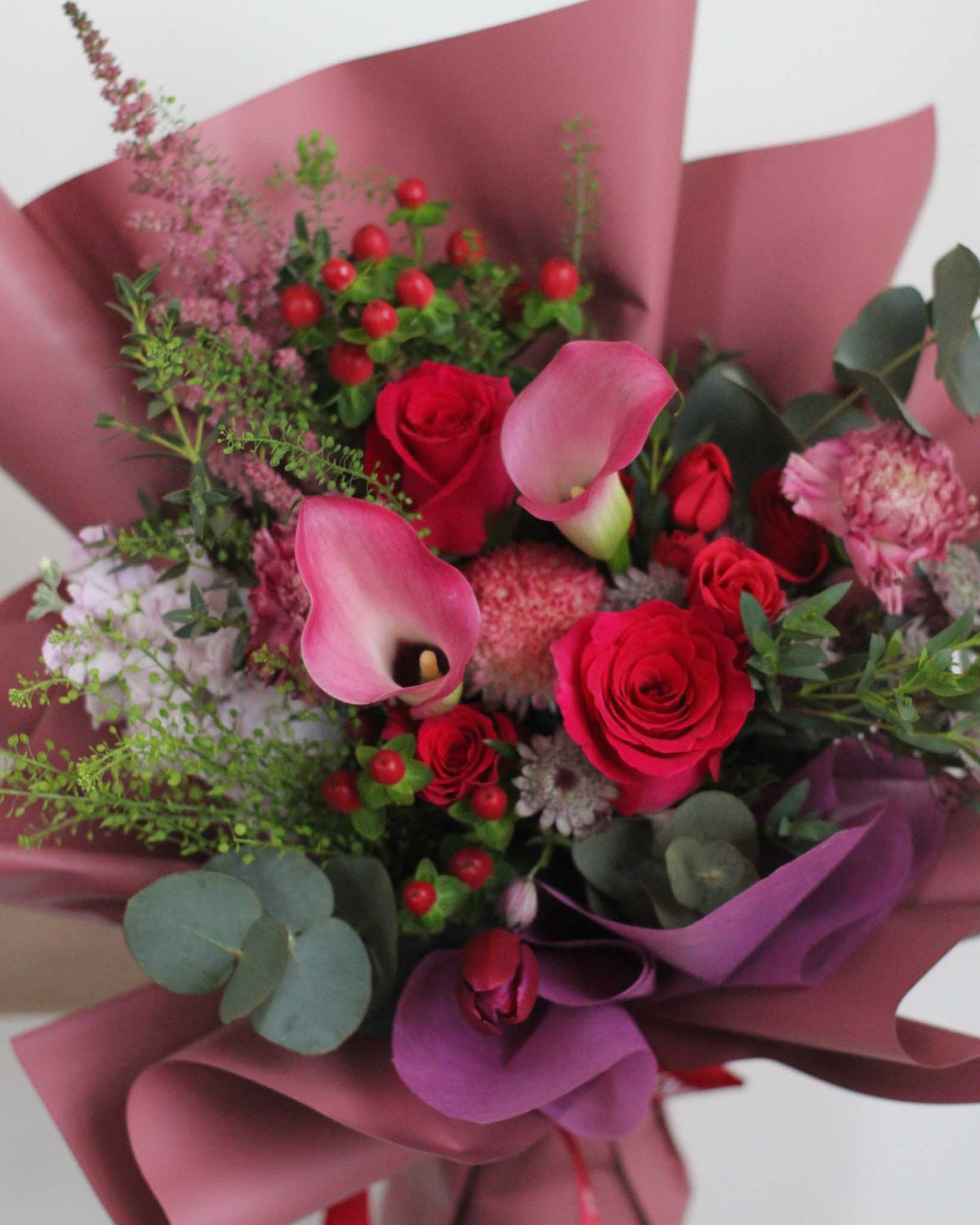 Berrybloom Hand Bouquet - View 3 | Windflower Florist