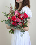 Berrybloom Bridal Bouquet - Frontal | Free Same-Day Flower Delivery Singapore