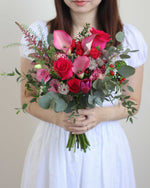 Berrybloom Bridal Bouquet - Frontal by Windflower Florist Singapore