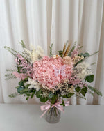 Bubblegum Reverie Hand Bouquet by Windflower Florist Singapore