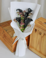 Calla Noir Hand Bouquet | Free Same-Day Flower Delivery Singapore