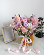 Blushing Cherub Bridal Bouquet- Frontal | Free Same-Day Flower Delivery Singapore
