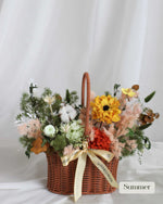Daily Surprise In A Basket - Everblooms Preserved Flowers - View 4 | Windflower Florist