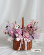 Daily Surprise In A Basket - Everblooms Preserved Flowers - View 3 | Windflower Florist
