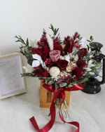 Velvet Cherub Bridal Bouquet- Frontal | Free Same-Day Flower Delivery Singapore