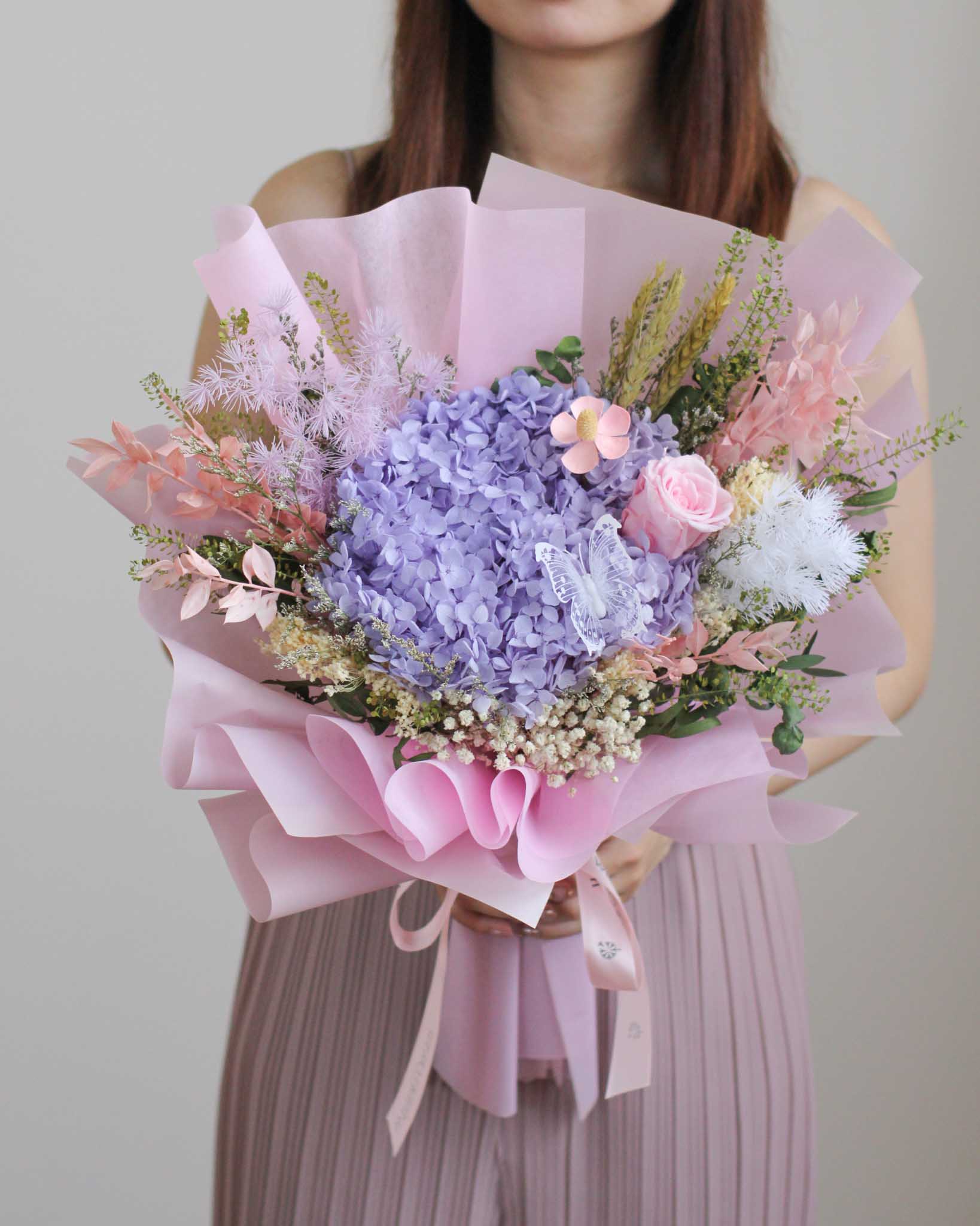 Enchanted Reverie Hand Bouquet | Free Same-Day Flower Delivery Singapore
