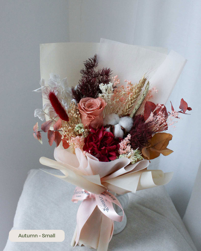 Daily Surprise - Dried Flowers Hand Bouquet - View 4 | Windflower Florist