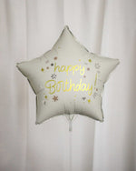 Happy Birthday Star Balloon - Gift Add-On | Windflower Florist Singapore