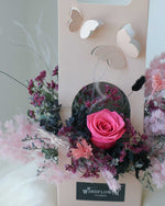 Born Pink Preserved Flowers by Windflower Florist Singapore