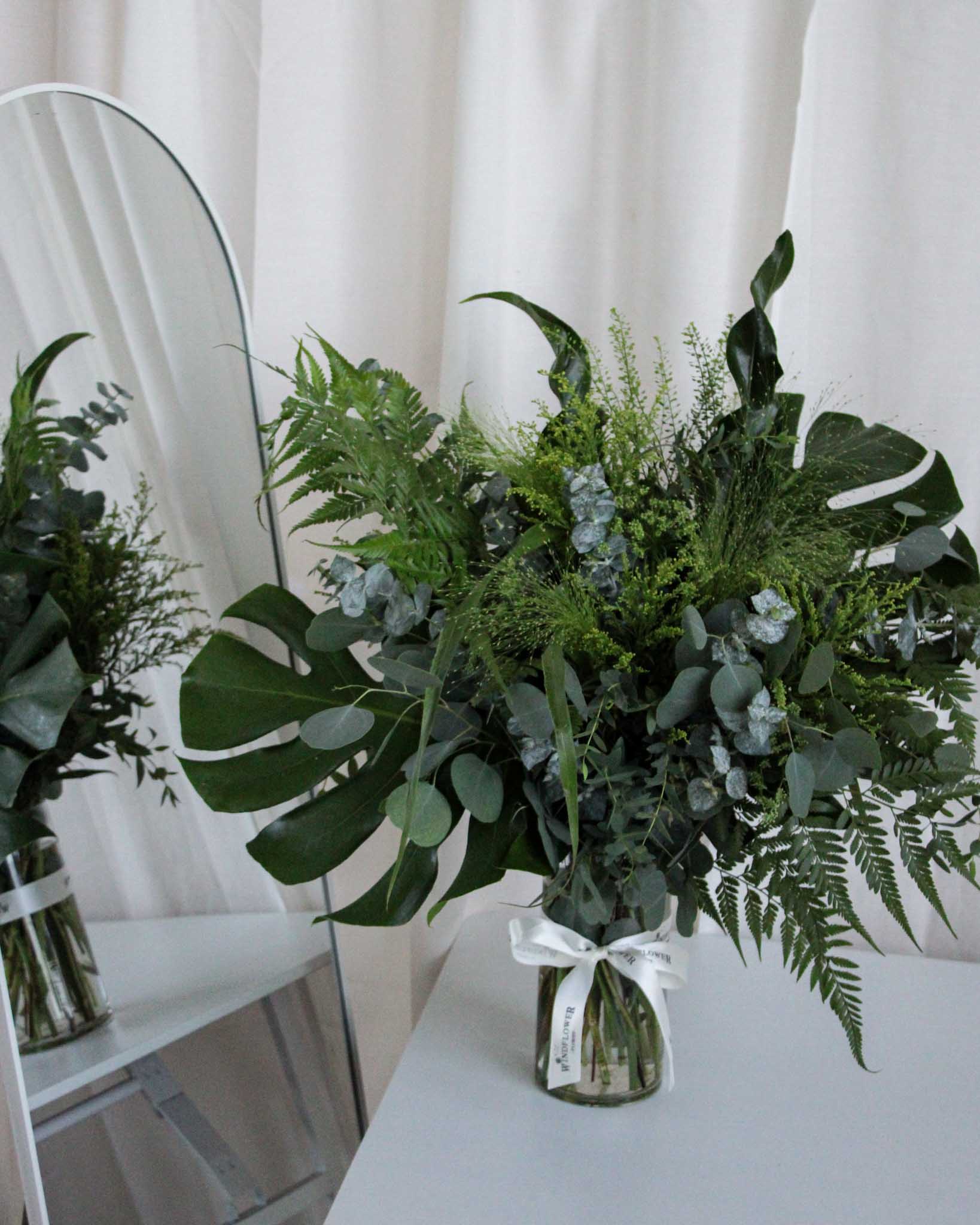 Canopy Flower Vase Arrangement by Windflower Florist Singapore
