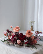 Preserved and Dried Table Centrepiece Frontal- Autumn | Free Same-Day Flower Delivery Singapore