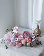Preserved and Dried Table Centrepiece Frontal- Spring | Free Same-Day Flower Delivery Singapore